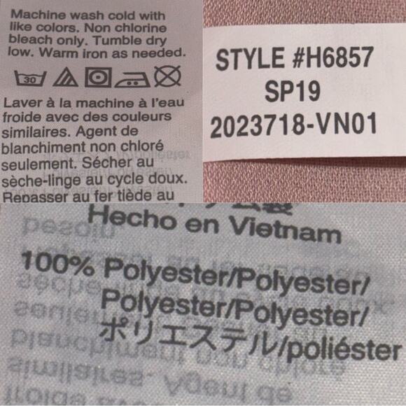 J. Crew V-neck camisole spaghetti strap tank Women's size XXS | 00 in pale pink - Picture 9 of 16